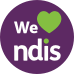 we heart ndis logo