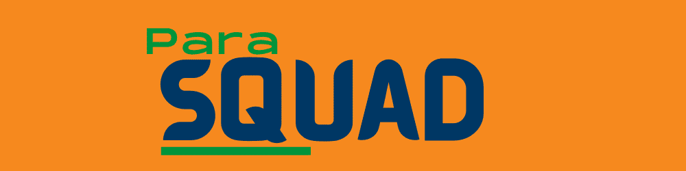 The words Para Squad as a logo
